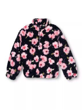 Sandy Liang x Target Floral Print Sherpa Jacket | Size XL